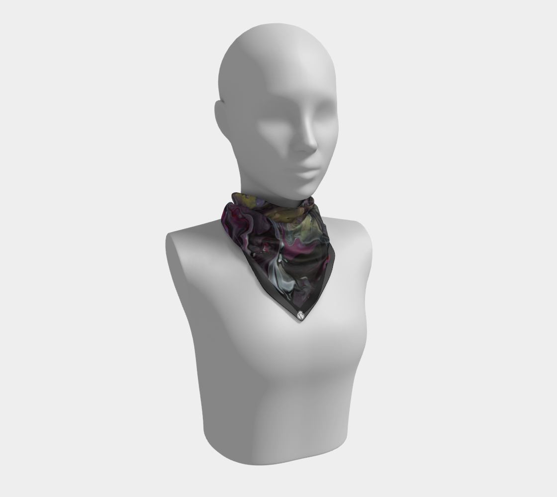 Silk Habotai Scarf - Soothing Anarchy