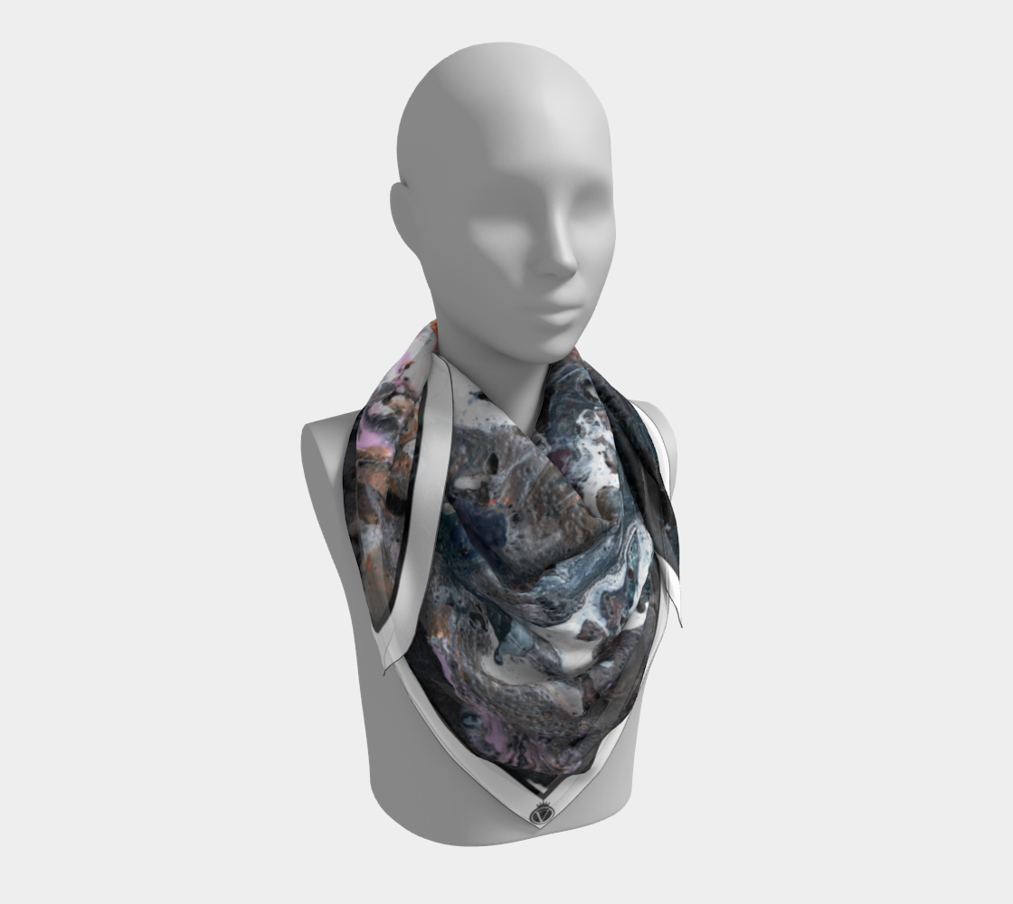 Silk Habotai Scarf - Feuge