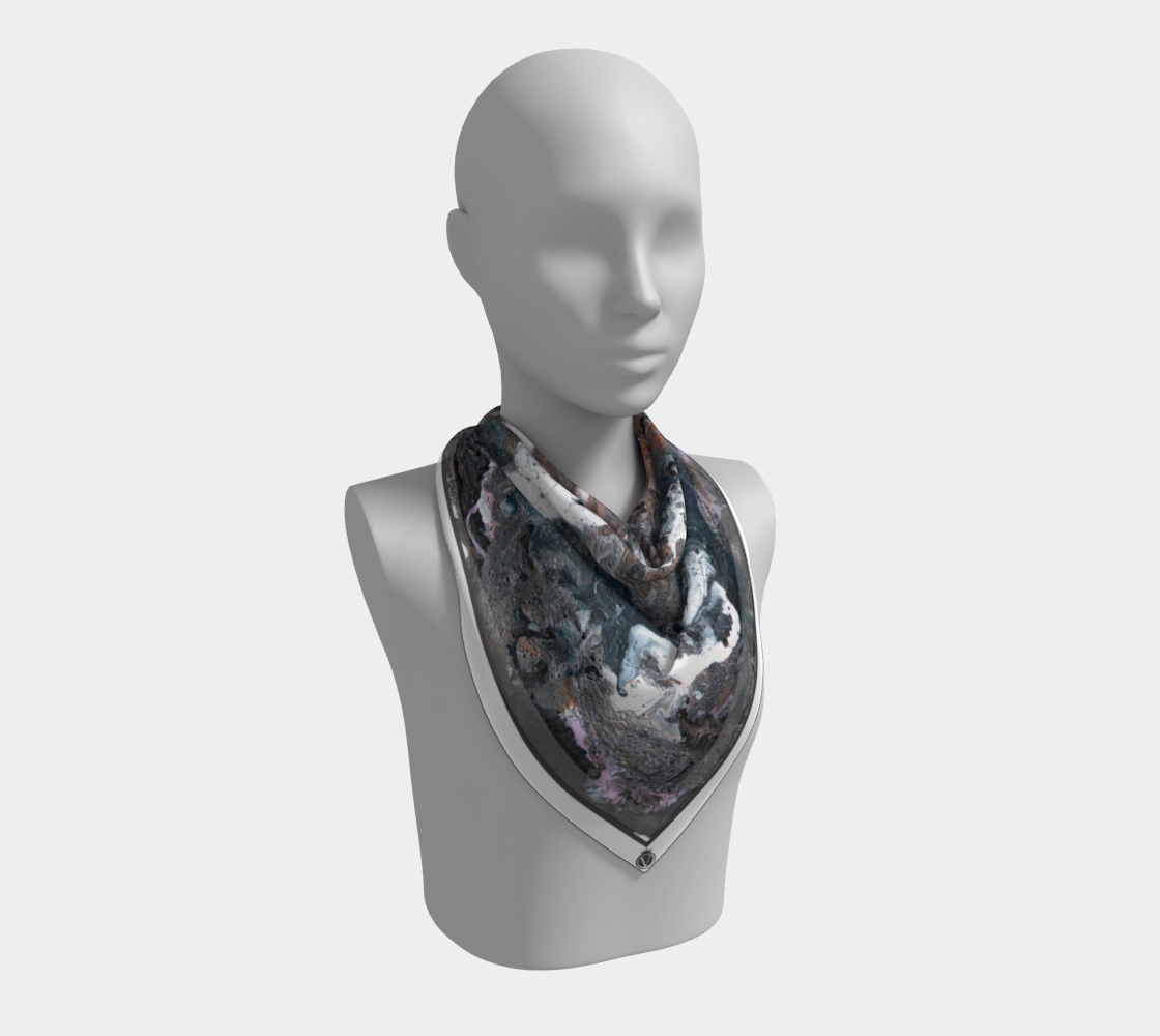 Silk Habotai Scarf - Feuge