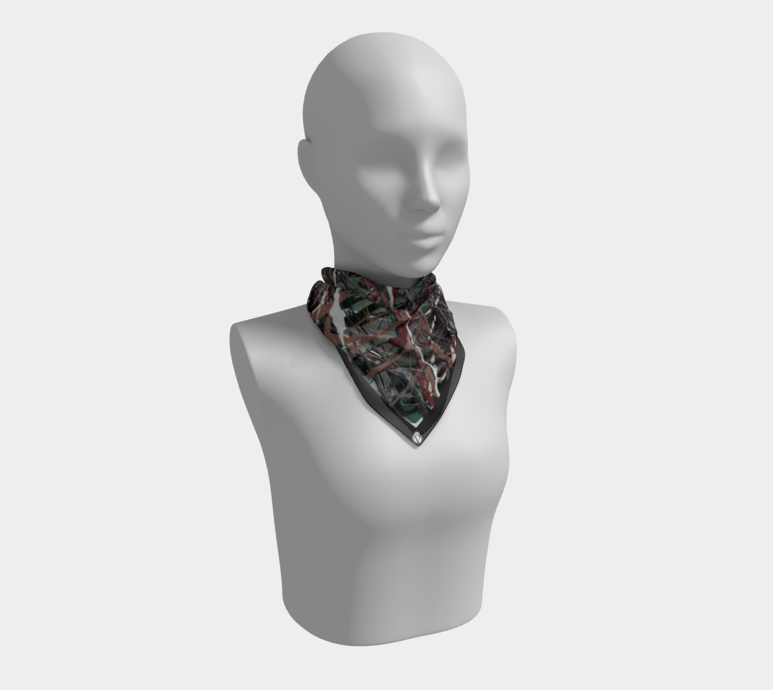 Silk Habotai Scarf - Charlotte's Demise