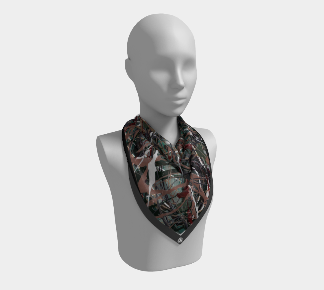 Silk Habotai Scarf - Charlotte's Demise