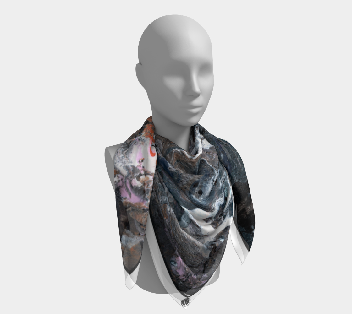 Silk Habotai Scarf - Feuge