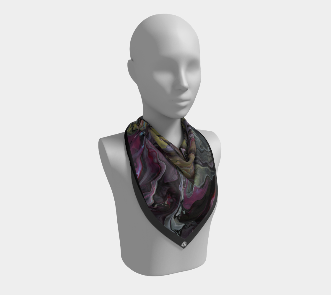 Silk Habotai Scarf - Soothing Anarchy